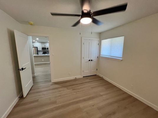 Empty room, Interior, Kitchen, Wood Texture Flooring