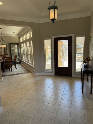 Dining room, Interior, Pendant Lights, Recessed Lighting
