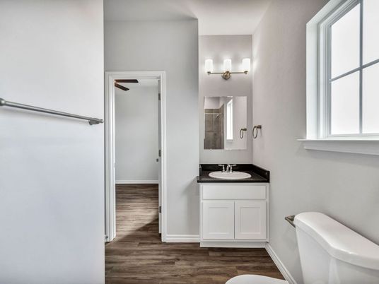 Bathroom, Interior, Wood Texture Flooring