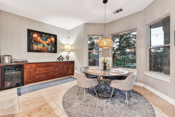 Dining room, Interior, Pendant Lights