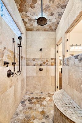 Bathroom, Interior, Stone Walls