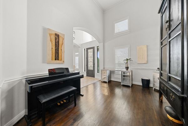 Interior, Piano, Wood Texture Flooring