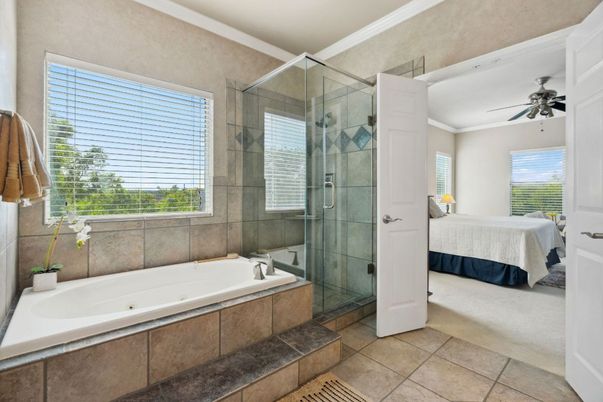 Bathroom, Bedroom, Glass Shower, Interior