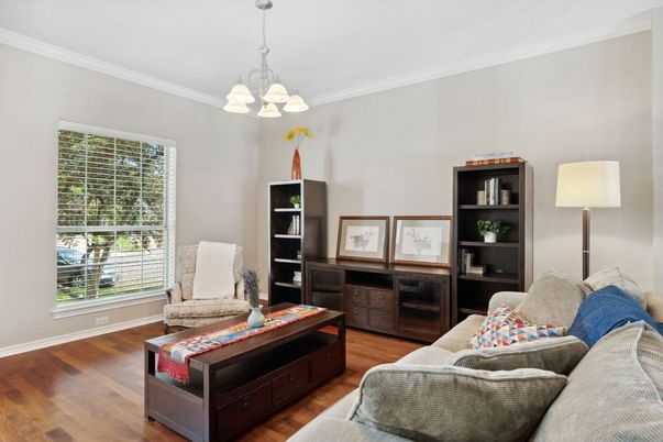 Chandelier, Interior, Living room, Wood Texture Flooring