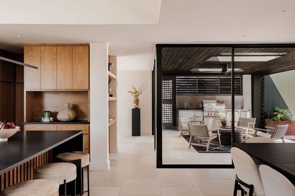 Dining room, Interior, Recessed Lighting