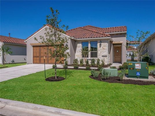 Attached, Backyard, Exterior, Facade, Spanish Mediterranean