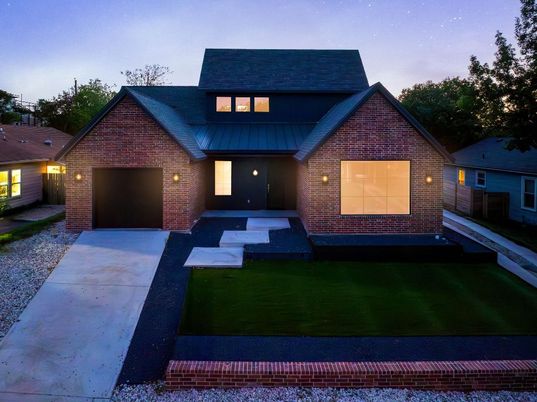 Exterior, Facade, Brick Facade, Brick Traditional