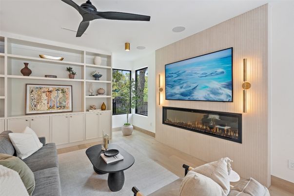 Fireplace, Interior, Living room, Wood Texture Flooring
