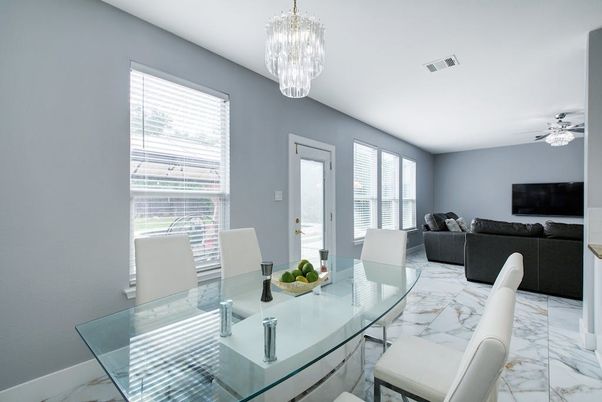 Chandelier, Dining room, Interior, Living room, Marble