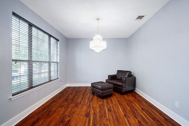 Chandelier, Empty room, Interior, Wood Texture Flooring