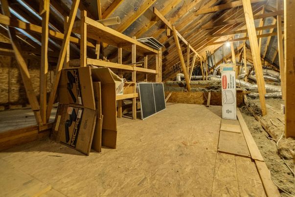 Interior, Wooden Beams