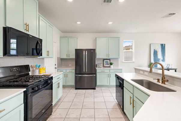Interior, Kitchen, Recessed Lighting
