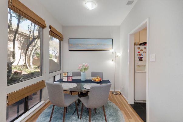 Dining room, Interior, Wood Texture Flooring