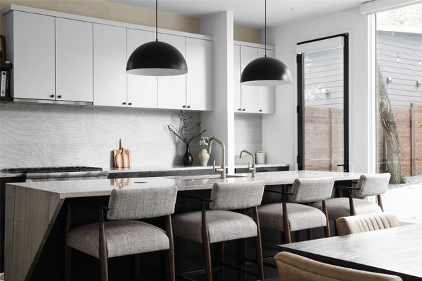Interior, Kitchen, Pendant Lights