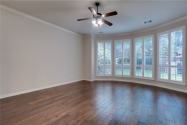 Empty room, Interior, Wood Texture Flooring