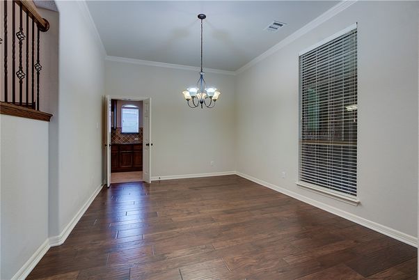 Chandelier, Empty room, Interior, Wood Texture Flooring