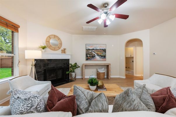 Fireplace, Interior, Living room, Wood Texture Flooring