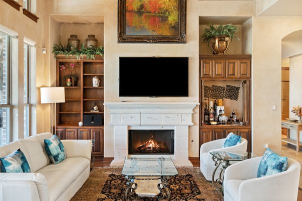 Fireplace, Interior, Living room