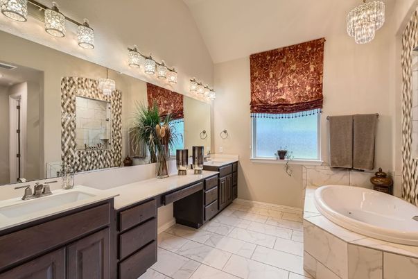 Bathroom, Dual Sink Vanities, Interior, Marble