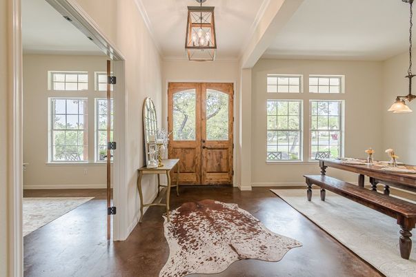 Interior, Pendant Lights, Wood Texture Flooring