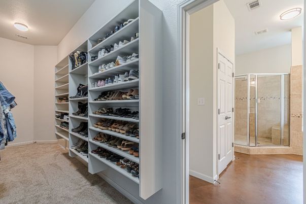 Bathroom, Glass Shower, Interior, Walk-in Closets