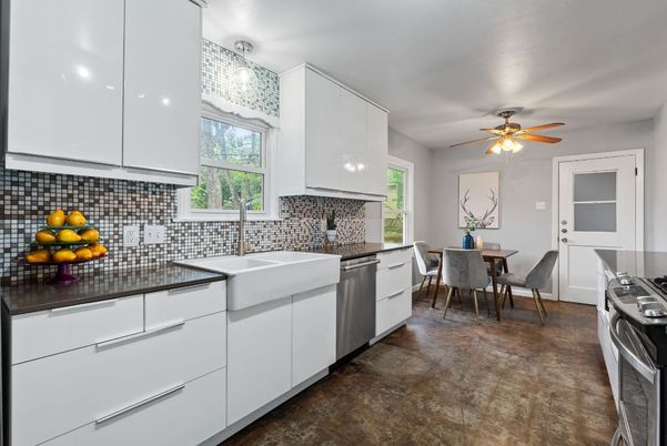 Dining room, Interior, Kitchen