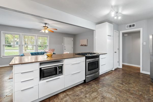 Interior, Kitchen, Stainless Steel Appliances