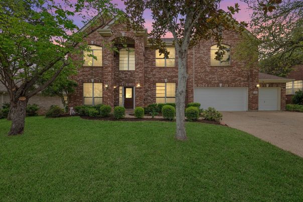 Attached, Backyard, Exterior, Facade, Brick Facade, Brick Traditional