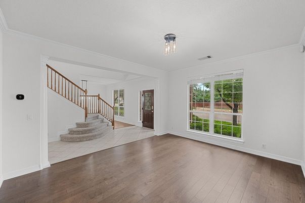 Empty room, Interior, Wood Texture Flooring