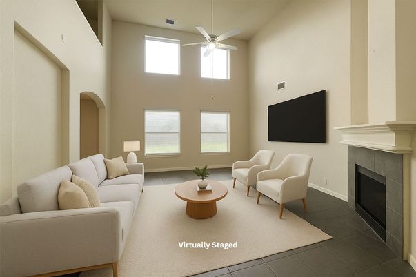 Fireplace, Interior, Living room
