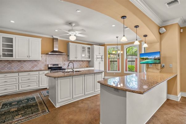 Interior, Kitchen, Pendant Lights, Recessed Lighting