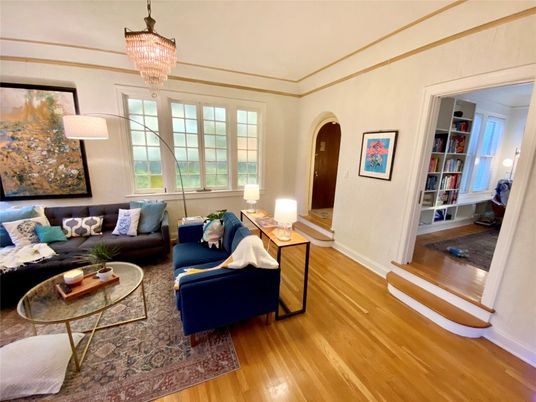 Chandelier, Interior, Living room, Wood Texture Flooring