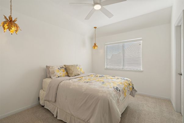Bedroom, Interior, Pendant Lights