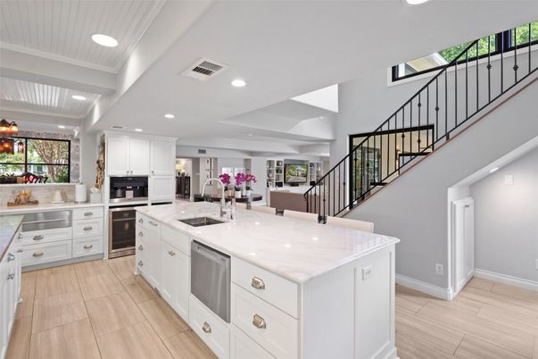 Interior, Kitchen, Recessed Lighting, Stainless Steel Appliances