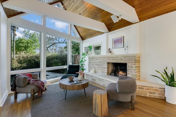 Fireplace, Interior, Living room, Wooden Ceilings, Wood Texture Flooring