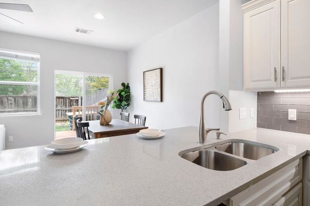 Dining room, Interior, Kitchen, Recessed Lighting