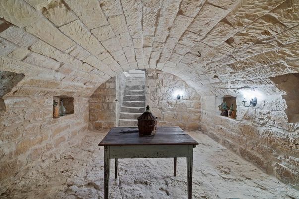 Interior, Stone Walls
