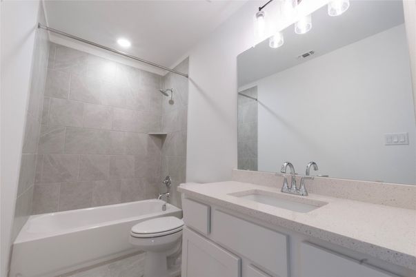 Bathroom, Interior, Recessed Lighting