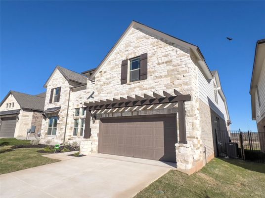 Attached, Exterior, Facade, Brick Traditional