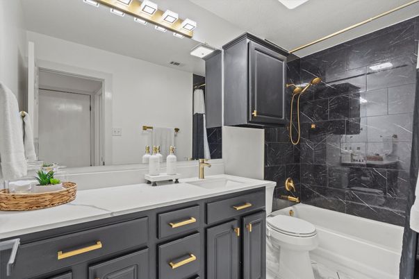 Bathroom, Dual Sink Vanities, Interior, Marble, Marble Walls
