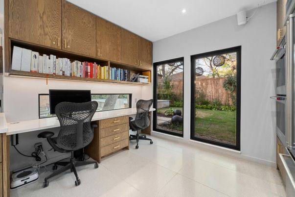 Home Office, Interior, Recessed Lighting