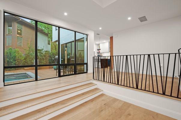 Interior, Recessed Lighting, Wood Texture Flooring