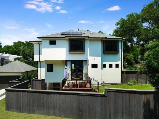 Attached, Exterior, Facade, Solar Panels, Modern