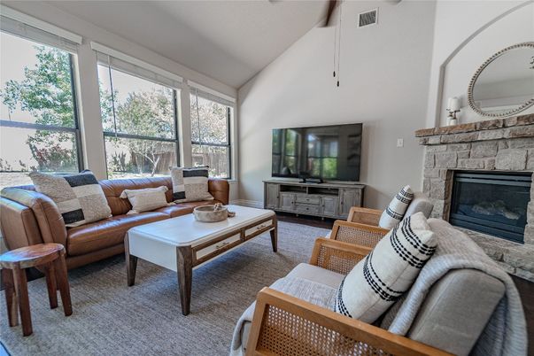 Fireplace, Interior, Living room