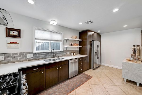 Interior, Kitchen, Recessed Lighting, Stainless Steel Appliances