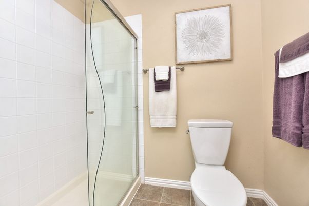 Bathroom, Glass Shower, Interior
