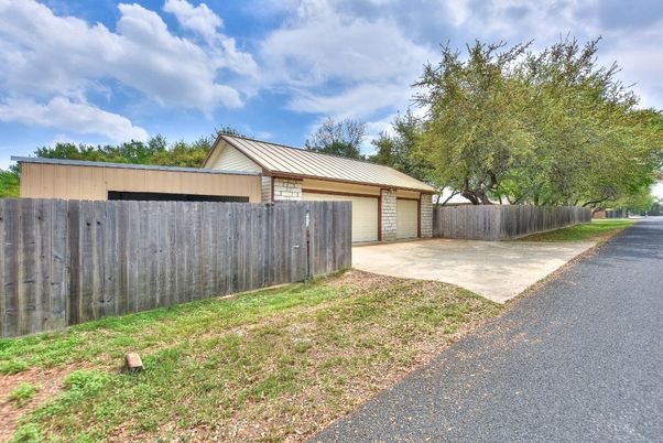 Backyard, Detached Garage, Exterior