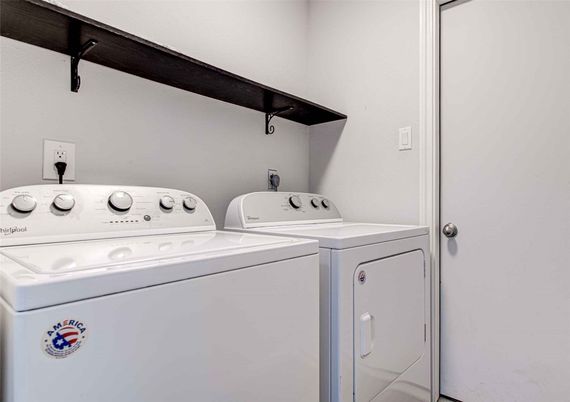 Interior, Washer