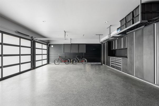 Garage, Interior, Recessed Lighting