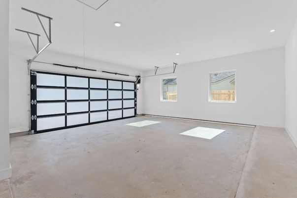 Garage, Interior, Recessed Lighting